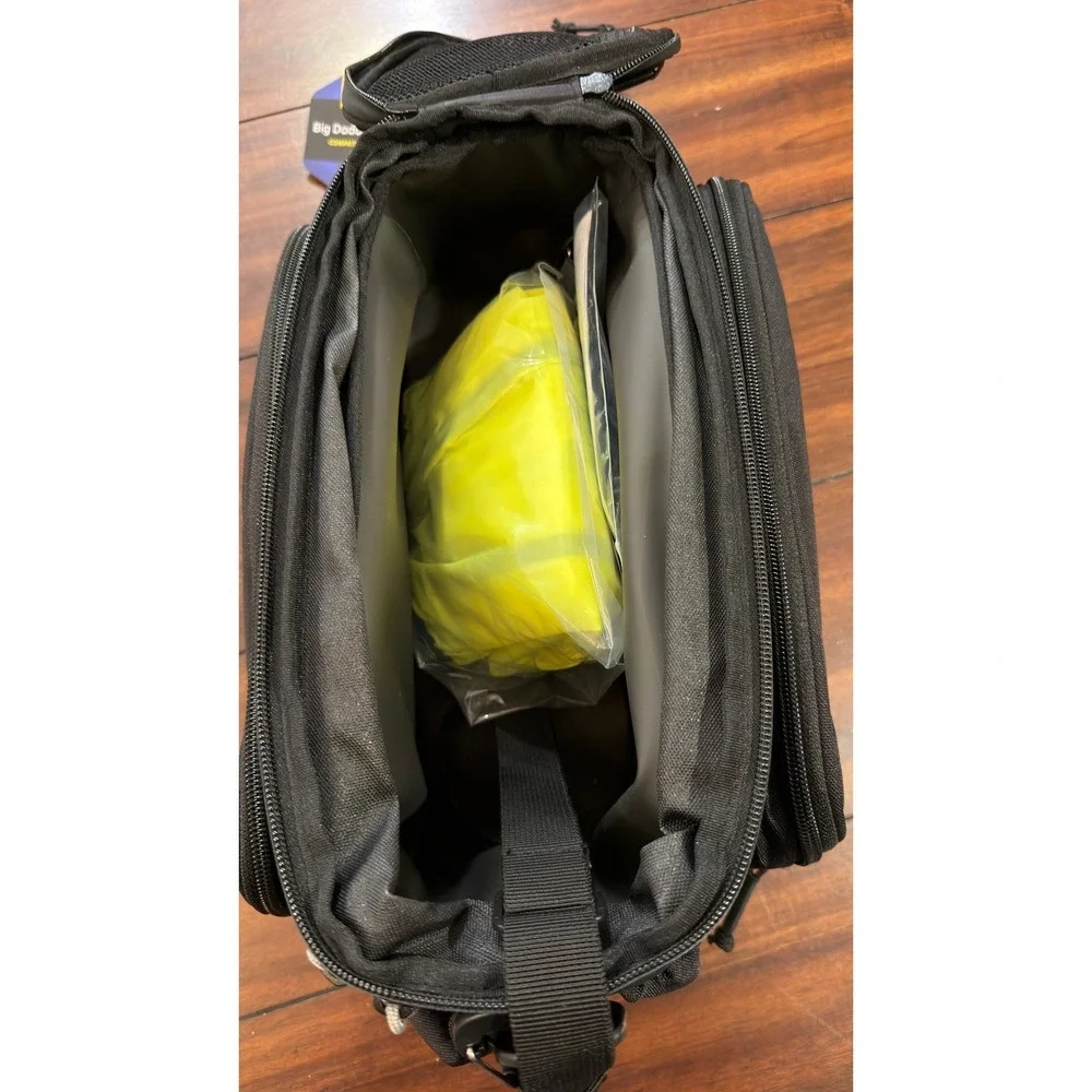 BiKASE Big Daddy Rack Bag Black Waterproof Panniers MIK Compatible PN2035M